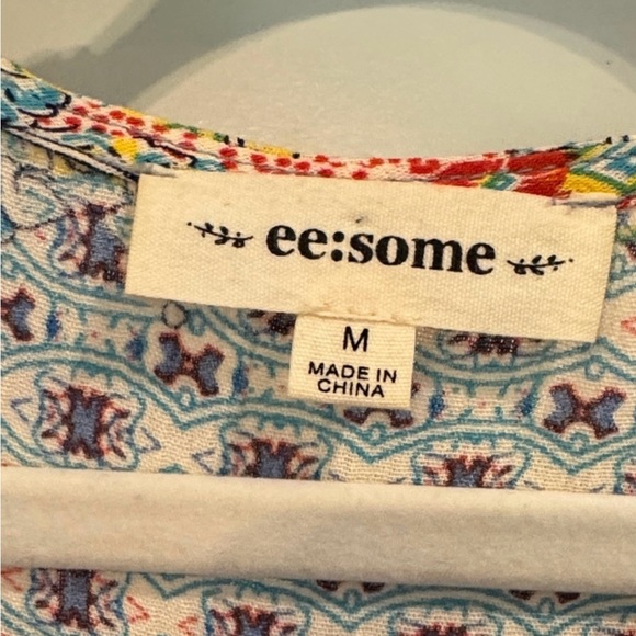 Eesome Multicolor Patterned Top - Picture 2 of 2